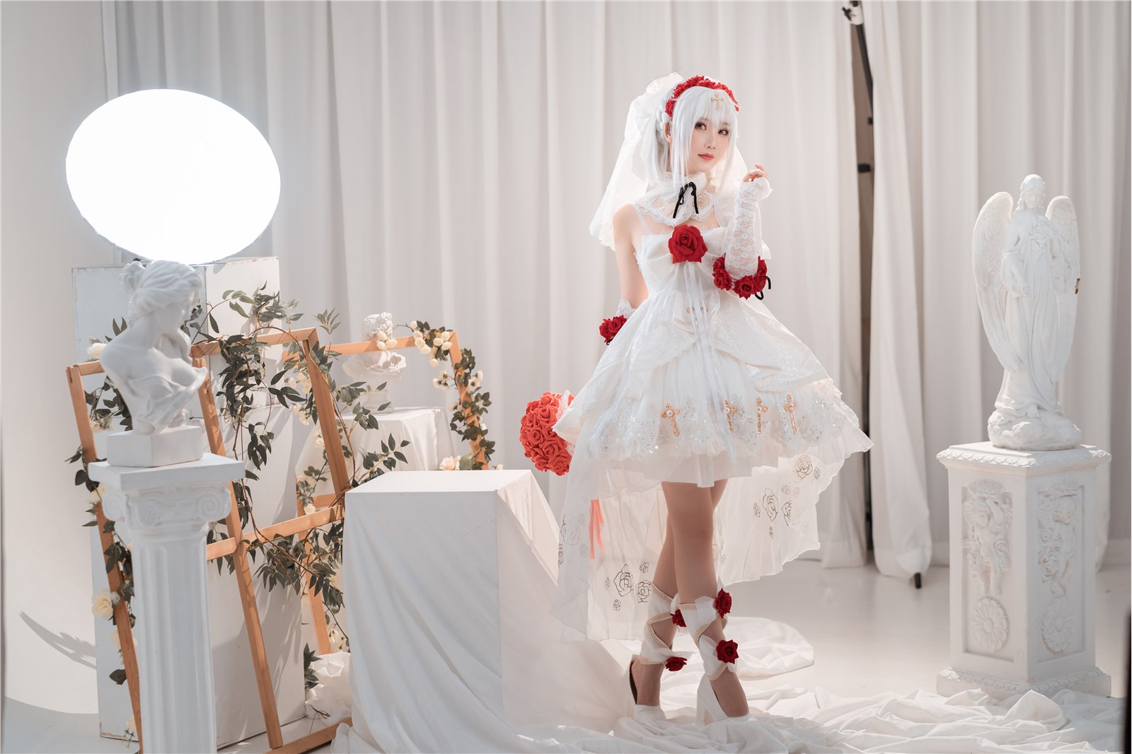 Coser Pasta Xian'er NO.089 Deliza Wedding Dress(10)